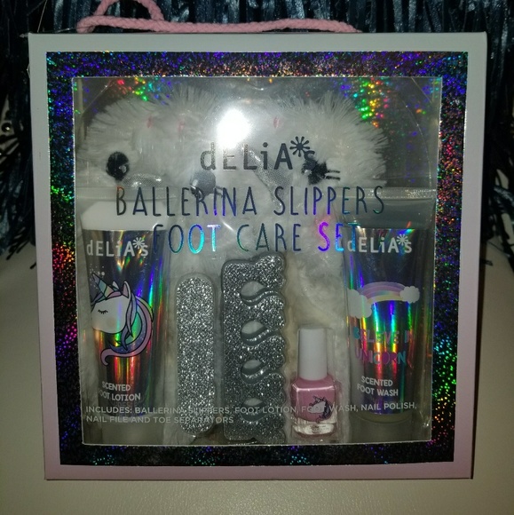 Unicorn ballerina slippers gift set - Picture 2 of 4